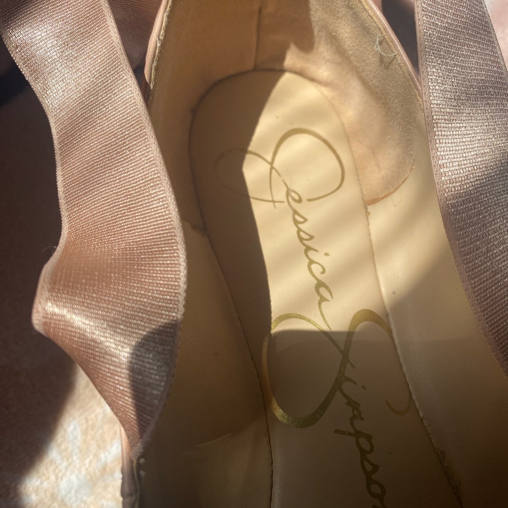 Jessica Simpson leather ballet style flats - Picture 11 of 16